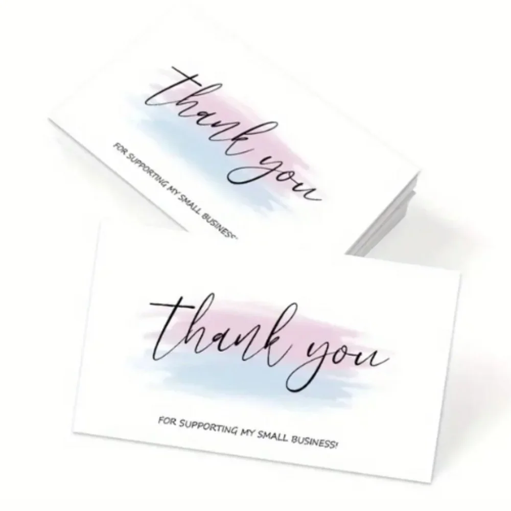 100 Thank you Cards
